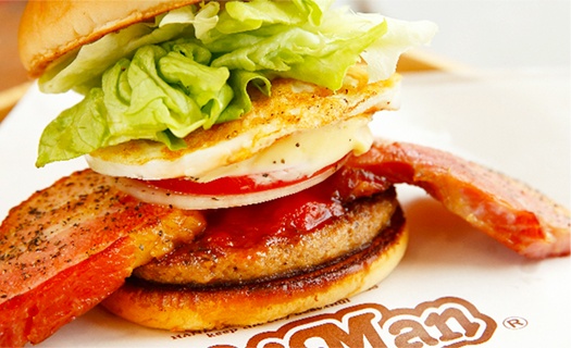 ハンバーガー2,000個の大量注文可能です