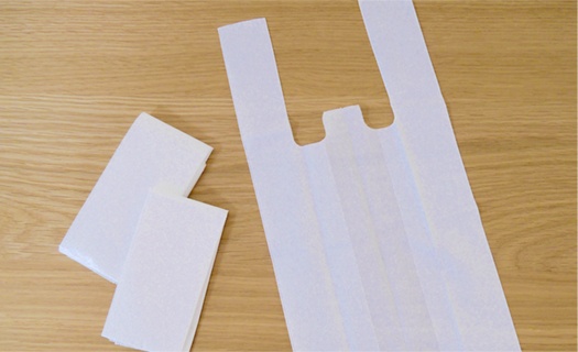 回収用のゴミ袋も併せてお届け